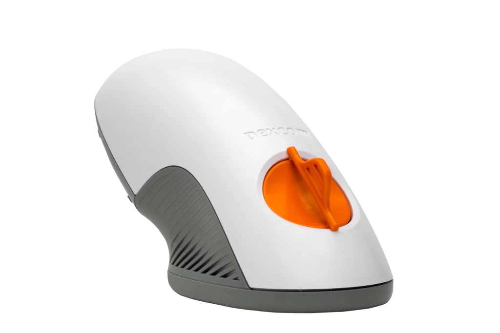 Dexcom G6 Sensor Dexcom G6 Sensor. The sensor uses a thin, flexible filament inserted under the skin to measure glucose every five minutes.